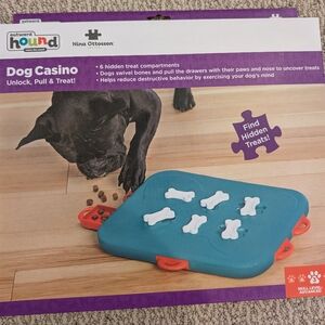 Outward Hound Nina Ottosson Dog Casino Interactive Treat Puzzle Dog Toy Level 3
